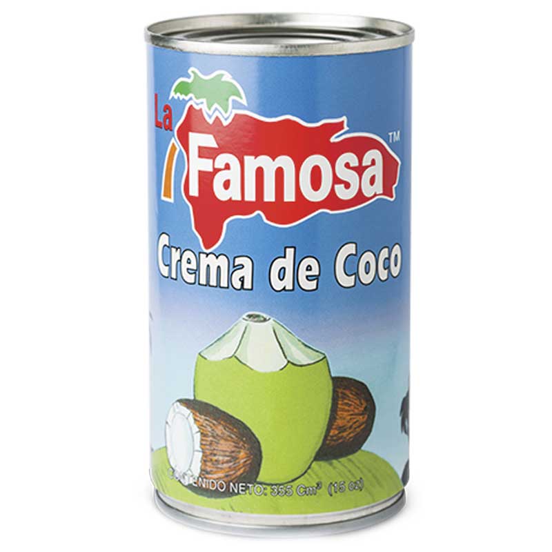 CREMA DE COCO LA FAMOSA 24/15,OZ