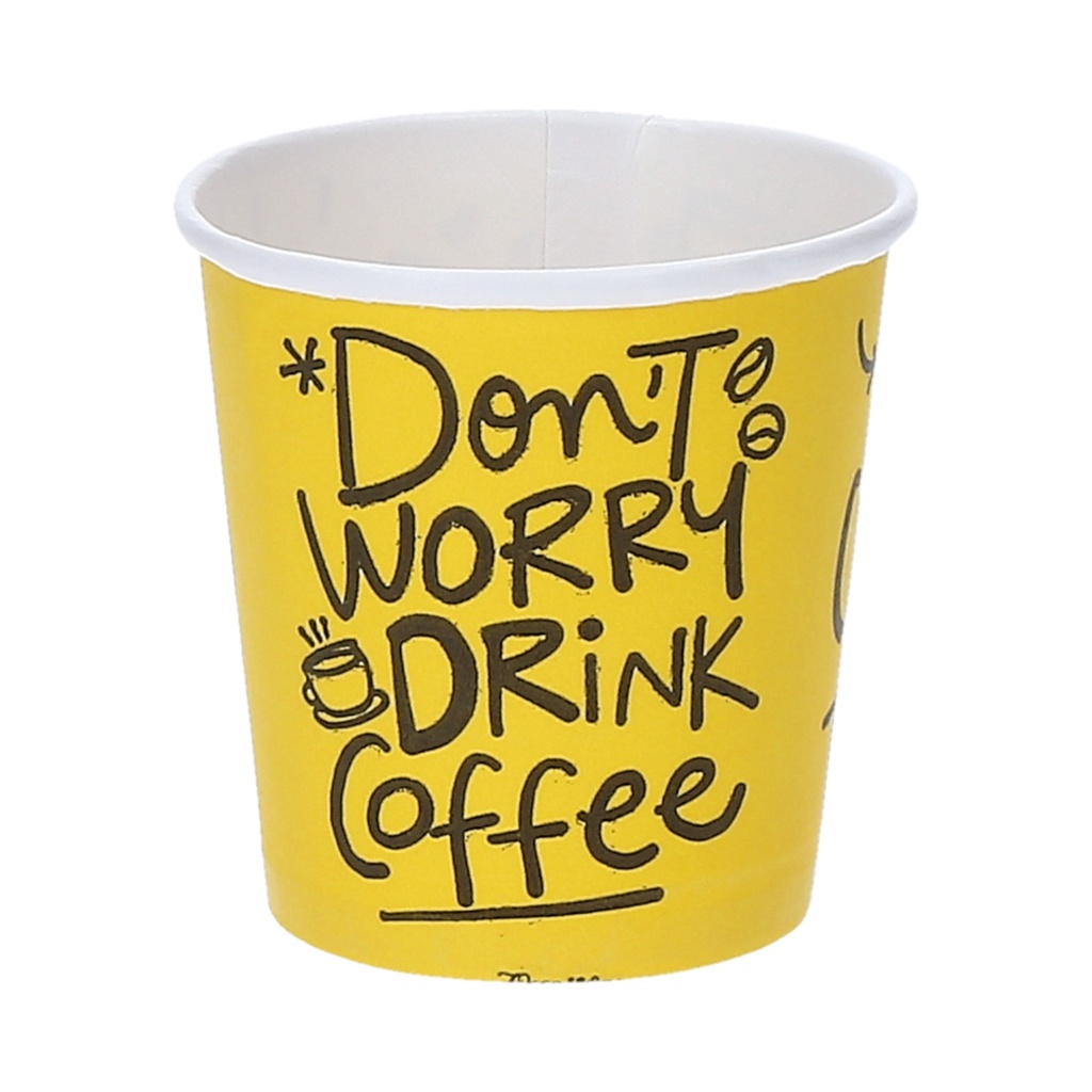 VASO DE PAPEL IMP 4,OZ DON´T WORRY 20/50