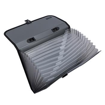 ARCHIVO ACORDEON PLASTICO 9X12 13BOLS PTR