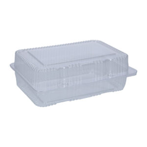 BANDEJA DOBLE MEDIANA TRANSPARENTE CP 732 (1/500)