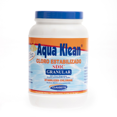 CLORO ESTABILIZADOR GRANULAR 7,LB CLAUDETTE