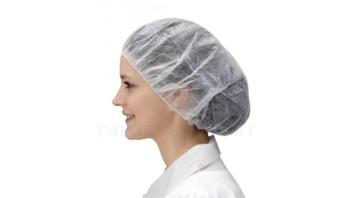GORRO ENFERMERA BLANCO TIPO ACORDEON 1/100