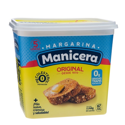 MARGARINA MANICERA TARRO 6/5,LB