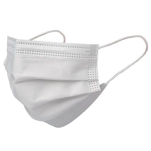 MASCARILLA QUIRURGICA BLANCA 1/50