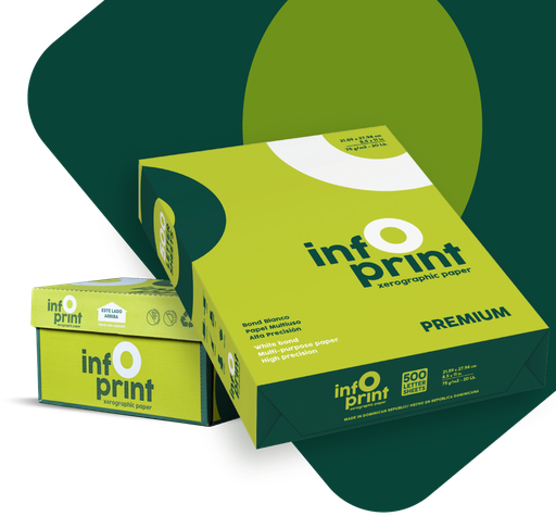 PAPEL BOND 8.5X11 INFOPRINT (1/500)  (75grms)