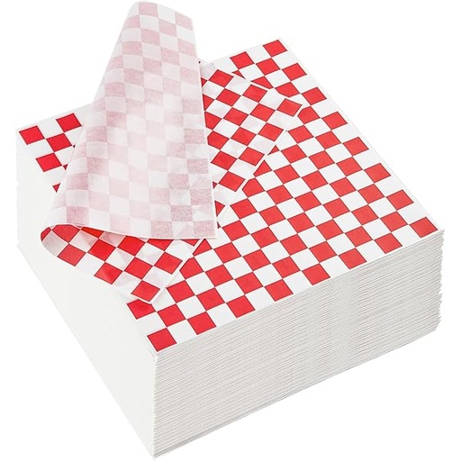 PAPEL ENCERADO DELI ROJO 1/500