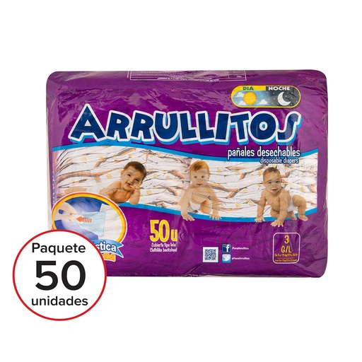 PAÑALES ARRULLITOS #4