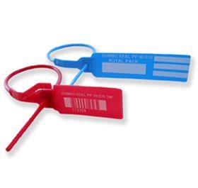 PRECINTOS PLASTICOS DE SEGURIDAD MOD. GRIP-SEGUR PPe 50/300 (12”) CON NUMERACION 
CONSECUTIVA DE STOCK, COLOR AMARILLO, ROJO