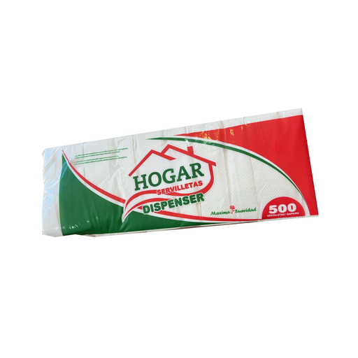 SERVILLETA DISPENSER HOGAR 10/500