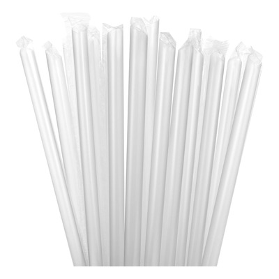SORBETE PLASTICO CLEAR  (24/500)