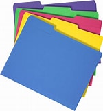 FOLDERS  MANILA COLOR  SURT FAC 25/1