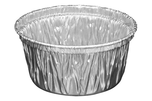 ENVASE DE ALUMINIO REDONDO 4OZ 1/2000 (CORAZON)