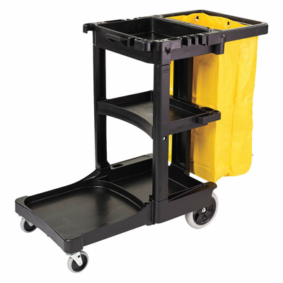CARRO LIMPIEZA RUBBERMAID FG6173 CON BOLSA VINILO AMARILLA