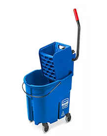 CARRO EXPRIMIDOR P/TRAPEAR AZUL 35 LITROS